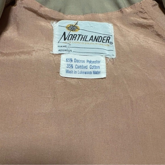 Tan Button-Up Kid’s Coat - Picture 4 of 4